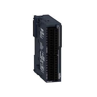 Modicon TM3, module 16 sorties TOR, relais 2A, à vis|Schneider Electric-SCHTM3DQ16R