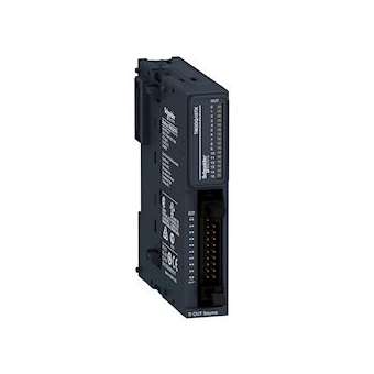 Modicon TM3, module 16 sorties TOR, PNP 0,1A, connecteur HE 10|Schneider Electric-SCHTM3DQ16TK