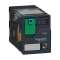 Zelio Relay RXM - relais miniature - embrochable - test+DEL - 4OF - 12A - 24VDC