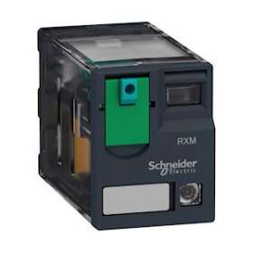 Zelio Relay RXM - relais miniature - embrochable - test+DEL - 4OF - 12A - 24VDC|Schneider Electric-SCHRXM4AB2BD
