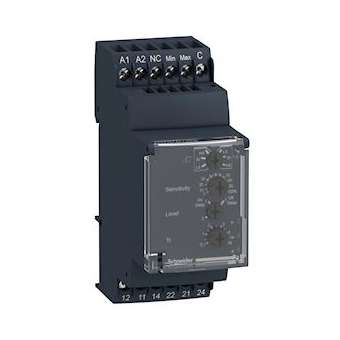 Harmony RM35-L - relais de contrôle de niveau de liquide - 24..240Vca/cc|Schneider Electric-SCHRM35LM33MW