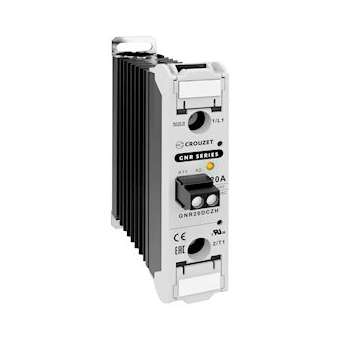 SSR, GNR, Single Phase, DIN Rail, 20A, IN 4-32 VDC, OUT 660 VAC, Zero Cross|Crouzet-CRTGNR20DCZH
