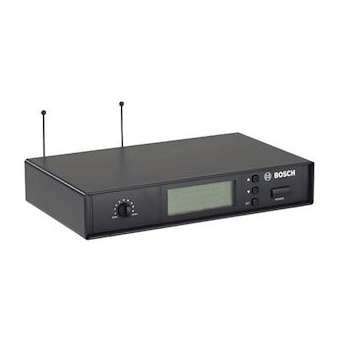 Récepteur diversity UHF 606-630 Mhz - Numérisation de la plage de fréquence pour|Bosch sono-PHSMW1-RX-F4