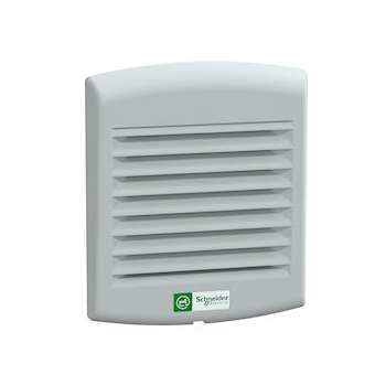 ClimaSys CV - ventilateur - 38m3/h - 230V - IP54 - avec grille et filtre G2|Schneider Electric-SCHNSYCVF38M230PF
