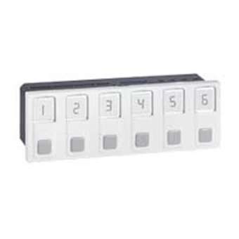 Afficheur d'appel 6 directions Mosaic - 6 modules|Legrand-LEG076660