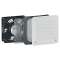 Ventilateur 30/160 m³/h - RAL7035 - avec ouïe métal - IP32 IK10