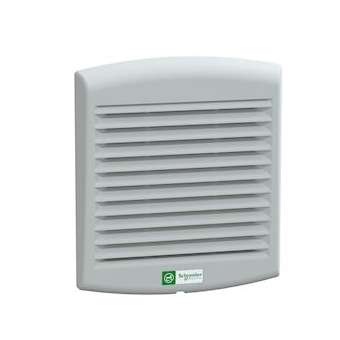 ClimaSys CV - ventilateur 85m3/h - 24Vcc - IP54 - avec grille et filtre G2|Schneider Electric-SCHNSYCVF85M24DPF
