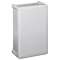 Boîtier industriel plastique IP55 IK07 - 155x110x74mm couvercle opaque - RAL7035