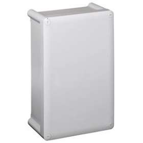 Boîtier industriel plastique IP55 IK07 - 270x170x86mm couvercle opaque - RAL7035|Legrand-LEG035970