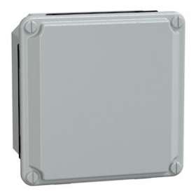 Spacial - boîte acier - couvercle bas - sans prédécoupage - 105x105x49mm|Schneider Electric-SCHNSYDBN1010