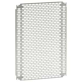Plaque perforée Lina25 pour coffrets Atlantic/Marina hauteur 500xlargeur 400|Legrand-LEG036015