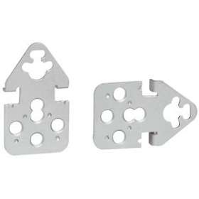 Pattes fixation murale (4) - pour coffret Atlantic - 300 kg - anti-corrosion|Legrand-LEG036404