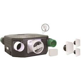Kit VMC extra-plat, équipé de sondes de Qualité d'Air Intérieur et thermo-hygro|S&P France ( Unelvent )-UNE604143
