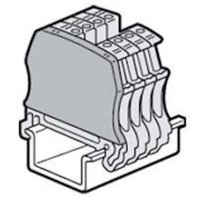 Cloison terminale pr bloc jonc Viking3 à vis - 1 entr/1 sort - pas 5,6,8,10|Legrand-LEG037550