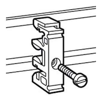 Fixation de l'appareillage sur rails EN 60715 pour vis M4|Legrand-LEG036478