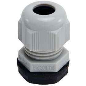 Presse-étoupe plastique filetage ISO/M 20 D 6-12 mm IP68 (x 1)|Bizline-BIZ206120