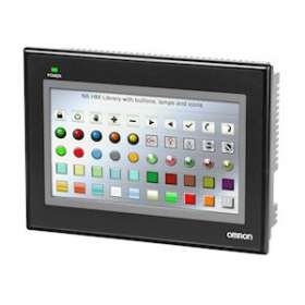 Interface homme-machine. ecran tft 7 inch, 800 x 480 pixels. 128mb mémoire inter|Omron electronics-OMRNB7W-TW01B