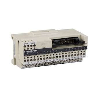 Telefast ABE7 - embase de raccordement passive - 16 entrées ou sorties - DEL|Schneider Electric-SCHABE7H16C21