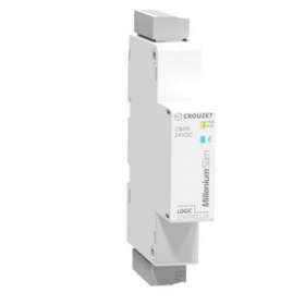 Kit Millenium Slim CB8R, 88983001 with connectors, 8 I/O, relay outputs, 24 VDC|Crouzet-CRT88983901