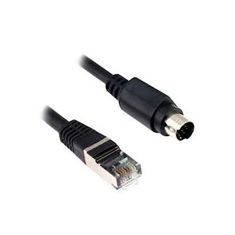 Magelis - câble liaison série Uni-Telway/Modbus - mâle 1mini DIN +1RJ45 - L2,5m|Schneider Electric-SCHXBTZ9780