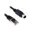 Magelis - câble liaison série Uni-Telway/Modbus - mâle 1mini DIN +1RJ45 - L2,5m