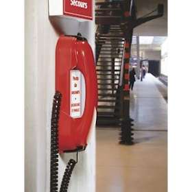 Poste mural HD2000 Urgence 3 Rouge|Depaepe-DEPPA500R