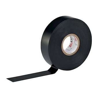 Ruban vinyle haute performance 19 mm x 20 m x 0.18 mm noir|Bizline-BIZ225033