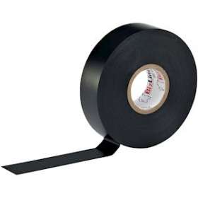 Ruban vinyle haute performance 19 mm x 20 m x 0.18 mm noir|Bizline-BIZ225033