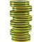 Ruban d'isolation et repérage électrique 15 mm x 10 m x 0.15 mm jaune/vert (x 8)