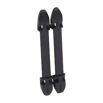 Porte-repères noir Duplix 7 caractères|Legrand-LEG038450