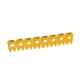 Repère CAB 3 pour filerie 0,5mm² à 1,5mm² et blocs de jonction avec lettre V|Legrand-LEG038321