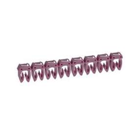 Repère CAB 3 pour filerie 1,5mm² à 2,5mm² avec chiffre 7 violet|Legrand-LEG038227