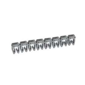Repère CAB 3 pour filerie 1,5mm² à 2,5mm² avec chiffre 8 gris|Legrand-LEG038228