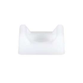 Embase berceau,Attaches jusqu'à 7,6mm,vis M5,PA 6.6 Naturel,Cdt.1000|Panduit Composants Industriels-PNUTM3S10-C