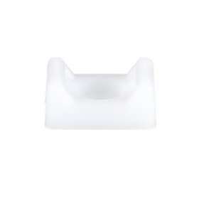 Embase berceau,Attaches jusqu'à 7,6mm,vis M5,PA 6.6 Naturel,Cdt.1000|Panduit Composants Industriels-PNUTM3S10-M