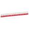 Embout de câblage Starfix - pour conducteurs section 1mm² - rouge