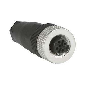 OsiSense XZ - connecteur nu femelle - M12 - 4 broches - droit - PE Pg 7|Schneider Electric-SCHXZCC12FDM40B