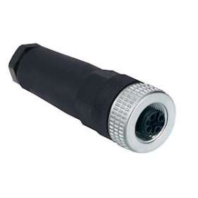 OsiSense XZ - connecteur nu femelle - M12 - 5 broches - droit - PE Pg 7|Schneider Electric-SCHXZCC12FDM50B