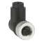 OsiSense XZ - connecteur nu femelle - M12 - 4 broches - coudé - PE Pg 7
