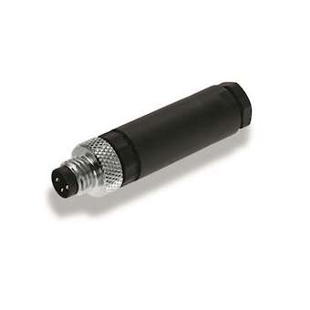 Connecteurs femelles à câbler, Connecteurs mâles à câbler, M8, Mâle, droit|Weidmuller-WEI1803860000