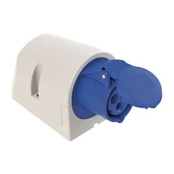 Prise saillie 16A 2P+T 200/250 V IP44|Bizline-BIZ701135