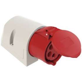 Prise saillie 32A 3P+N+T 380/415 V IP44|Bizline-BIZ701130