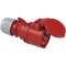 Prise mobile droite 16A 3P+T 380/415 V IP44