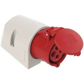 Prise saillie 32A 3P+T 380/415 V IP44|Bizline-BIZ701131