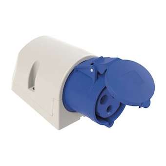 Prise saillie 32A 2P+T 200/250 V IP44|Bizline-BIZ701132