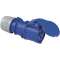 Prise mobile droite 32A 2P+T 200/250 V IP44