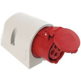Prise saillie 16A 3P+T 380/415 V IP44|Bizline-BIZ701134