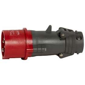 Fiche mobile droite Hypra IP44 16A - 380V~ à 415V~ - 3P+T - plastique|Legrand-LEG052243