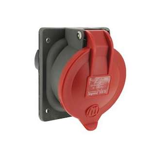 Prise à entraxes unifiés fixe Hypra IP44 32A - 380V~ à 415V~ - 3P+N+T -plastique|Legrand-LEG052920