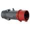 Fiche mobile droite Hypra IP44 32A - 380V~ à 415V~ - 3P+T - plastique